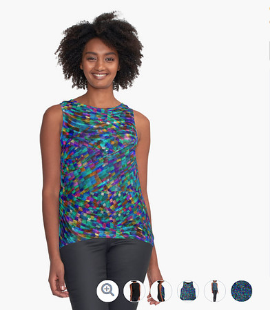 Go with the Flow X (Contrast Tank)