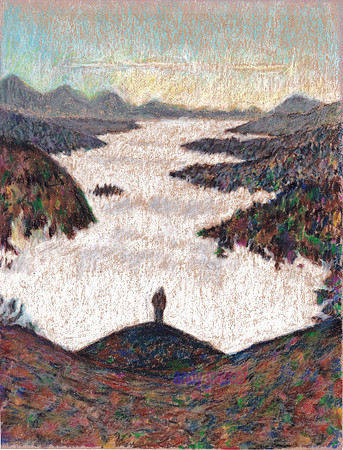 Windermere in Fog